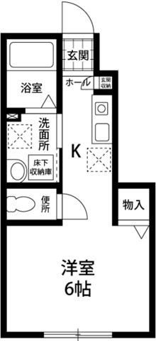オランジェの間取り|間取りです。