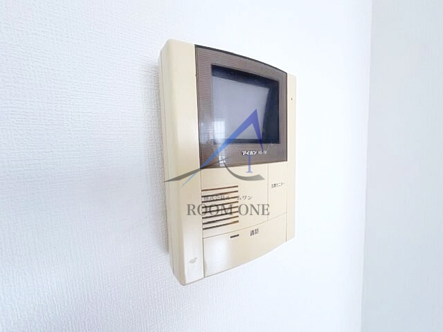 グレース明原のセキュリティ|モニター付きインターホンです。