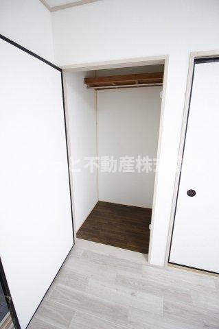 光ハウスの収納|たっぷりとした収納スペースです