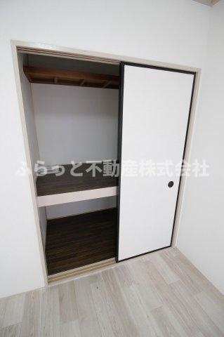 光ハウスの収納|たっぷりとした収納スペースです
