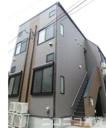 板橋区中台１丁目のアパートの外観