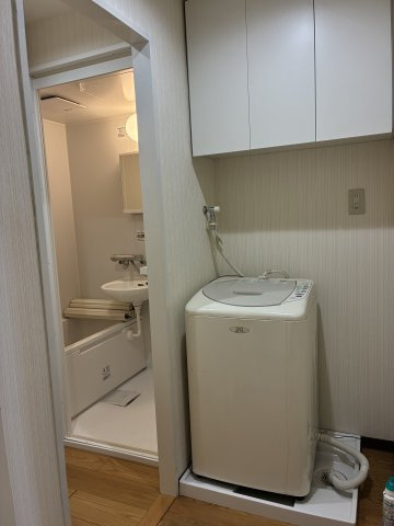 咲見町ハイツの洗面所