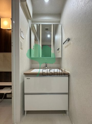ネストピア東比恵駅前の洗面所|シンプルで使いやすい洗面台です！