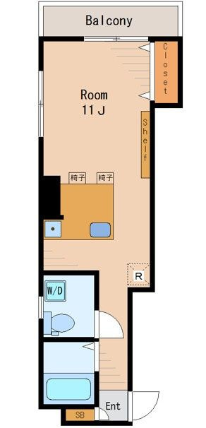 トミヤコーポの間取り