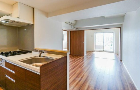 台東区寿２丁目の賃貸マンションの居間・リビング