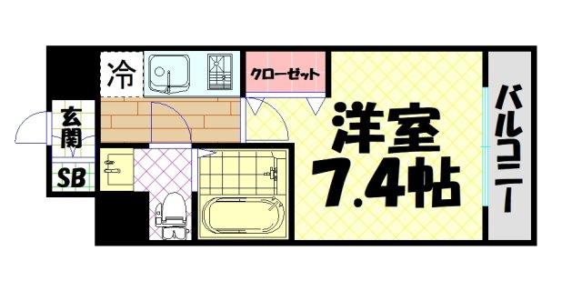 【間取り】 | LIVIAZ NAMBA LUCE