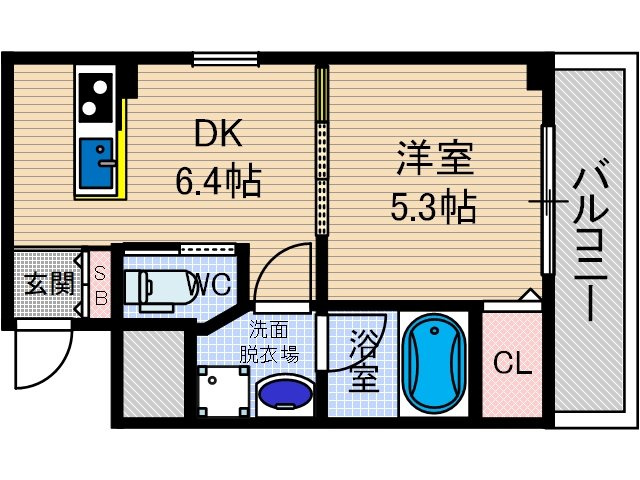 【間取り】 | ラルーチェ千里丘