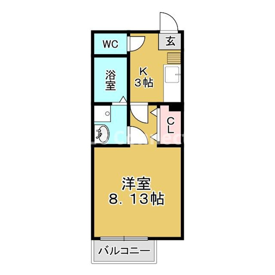 【間取り】 | クレフラスト台原駅前