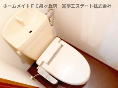シャンドフルールのトイレ