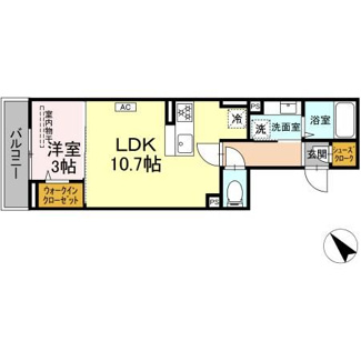 【間取り】 | D Paina 千年新町