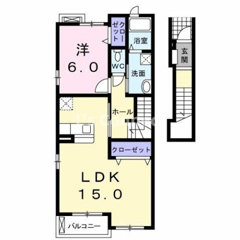 【間取り】 | サウスレジデンスⅡ