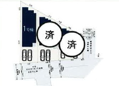 MIRASUMO東区矢田421③【仲介手数料無料】の区画図|今すぐのご案内可能です！→  0120-336-922　までお気軽にお問い合わせください。