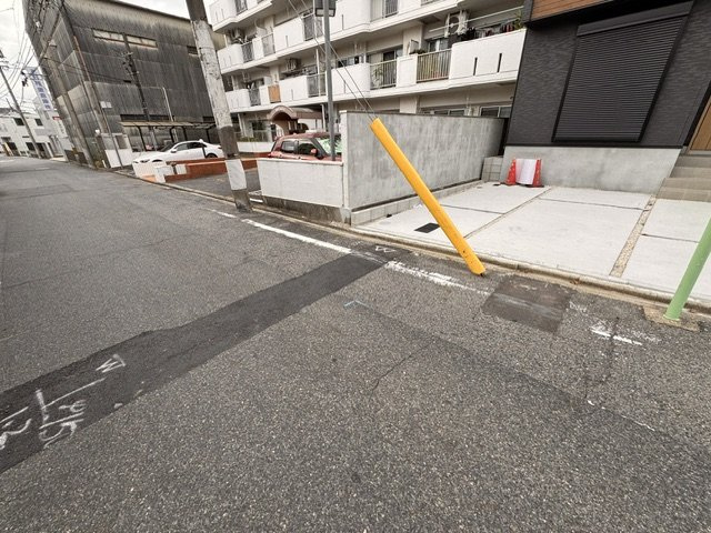 MIRASUMO東区矢田421③【仲介手数料無料】の前面道路含む現地写真|今すぐのご案内可能です！→  0120-336-922　までお気軽にお問い合わせください。