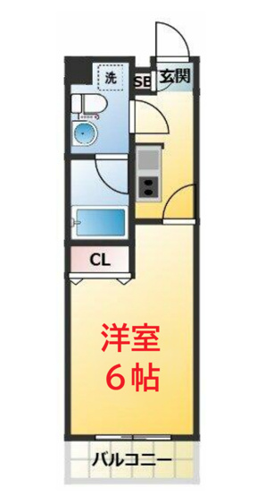 【間取り】 | S・FLATⅡ | 間取りです