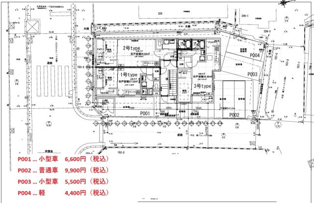 TRIOVE JR久留米アクシスの区画図