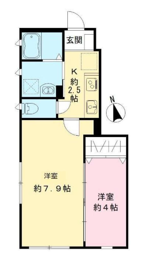 エスポワールの間取り