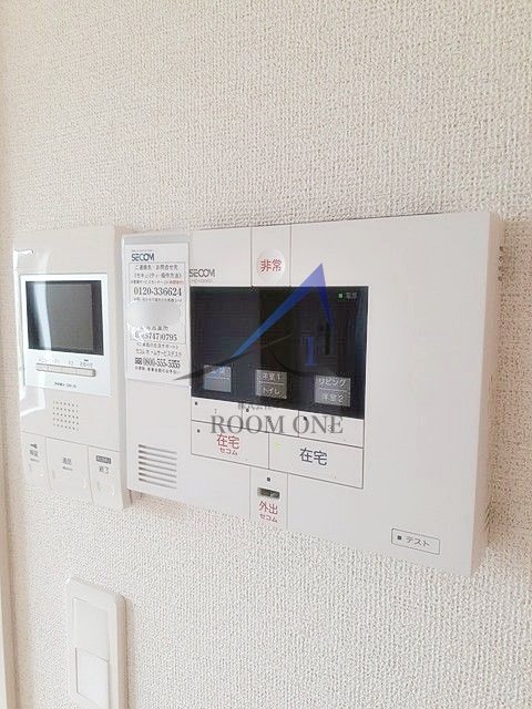 ＹＫ　ハイムのセキュリティ|モニター付きインターホンです。