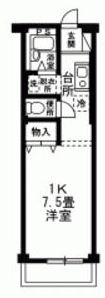 ラフォーレ田の間取り|間取りです。