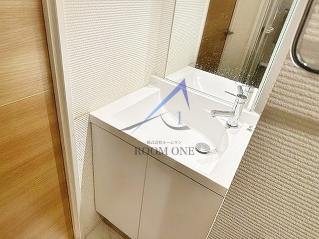 自由ヶ丘第３マンションの洗面所|洗面台です。
