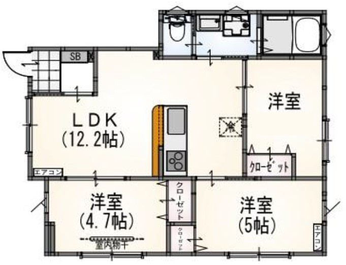 ウエルストン池上の間取り|間取りです。