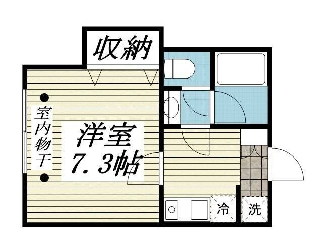 ラ・フィーネ三軒茶屋の間取り|間取りです。