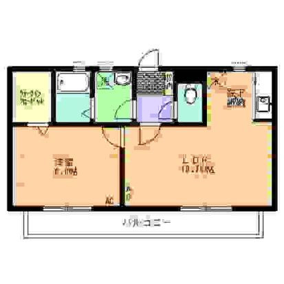 カーサ田園調布の間取り|間取りです。