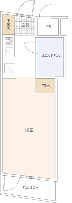 トップ三軒茶屋第5 の間取り|間取りです。
