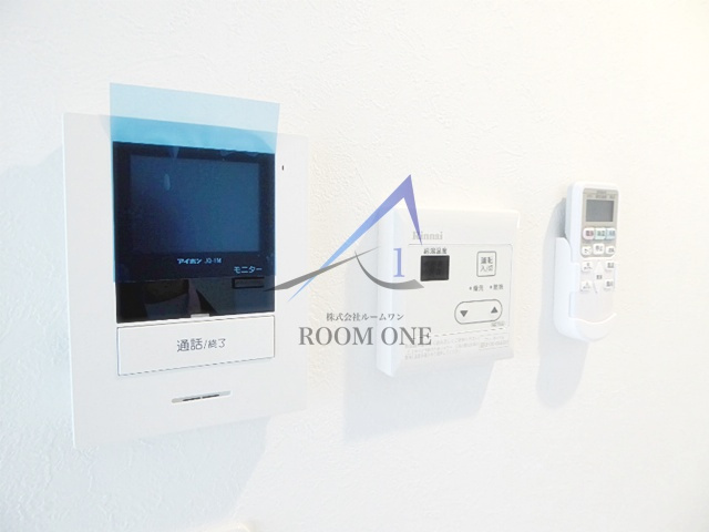 ハーミットクラブハウス神奈川新町Ⅱ のセキュリティ|モニター付インターホンです。
