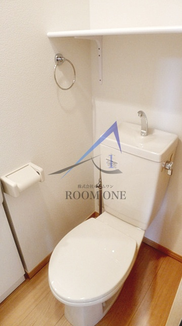 ハーミットクラブハウス長津田A棟 のトイレ|トイレです。