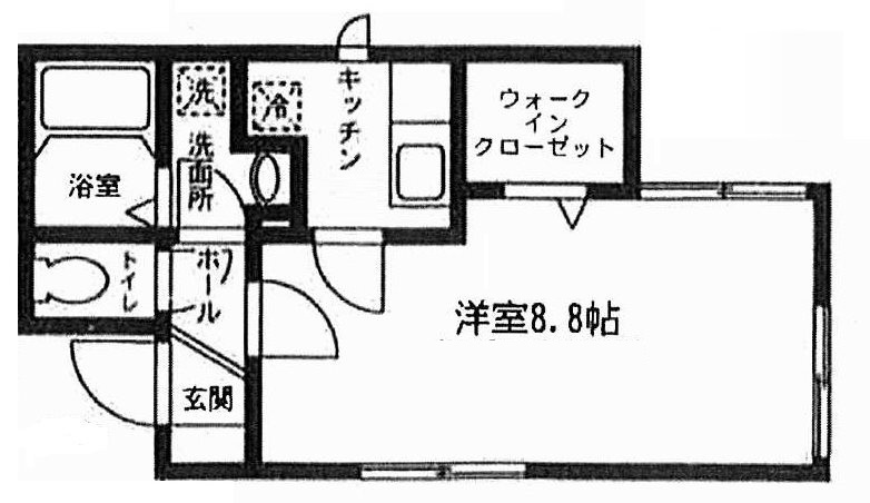 Creare の間取り|間取りです。