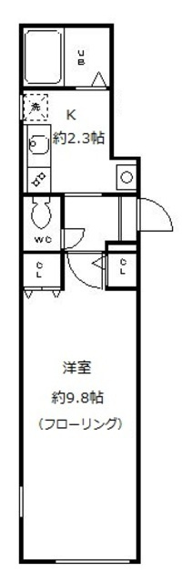 モデュロール五反田の間取り|間取りです。