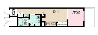 Ａｄｍｉｒａｌ　Ｈｉｍｏｎｙａの間取り|間取りです。