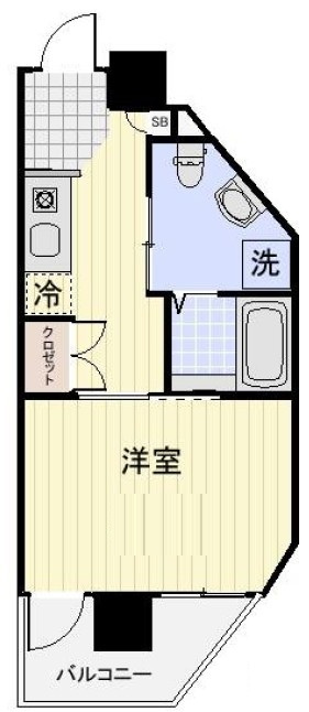 プロスペクト武蔵新城の間取り|間取りです。