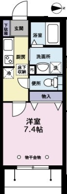 ジュネ三軒茶屋 の間取り|間取りです。