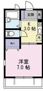 セリシエール日吉 の間取り|間取りです。