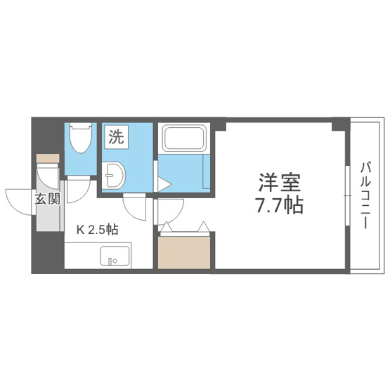 【間取り】 | ヴィラ錦綾