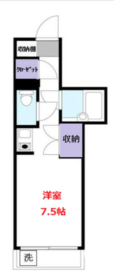 【間取り】 | エクセレントコート東六郷 | お部屋の間取りです。