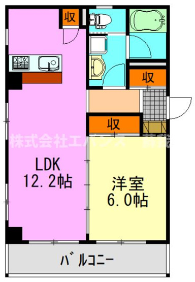 【間取り】 | ローズレジデンス本千葉ステイションフロント