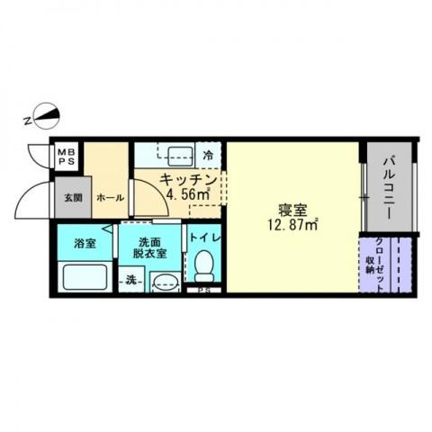 ミュー亀井町の間取り|間取図
