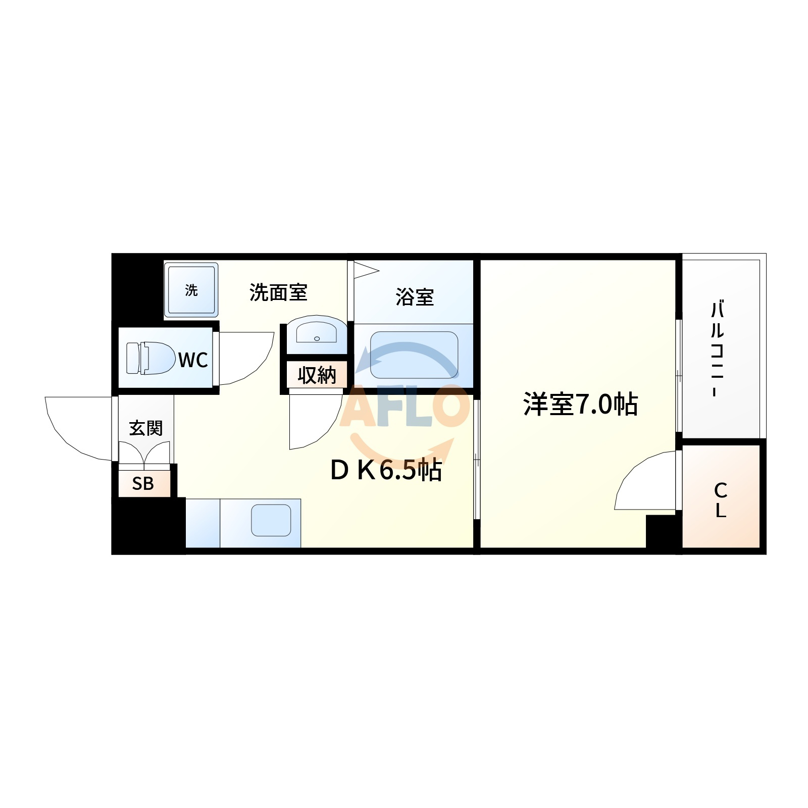 プランドールSakaeIIの間取り|プランドールSakaeⅡ　間取り