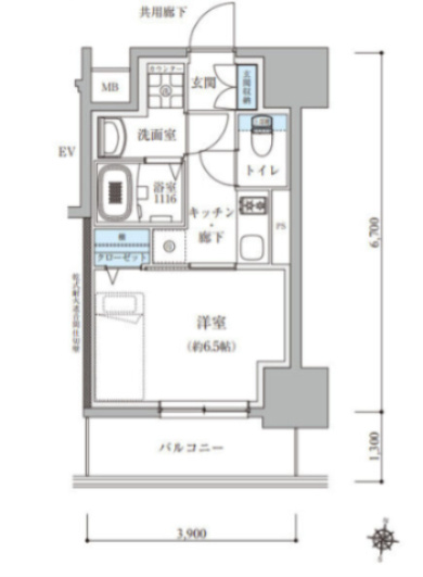 【間取り】 | TENAS瑞穂通(テナス瑞穂通)