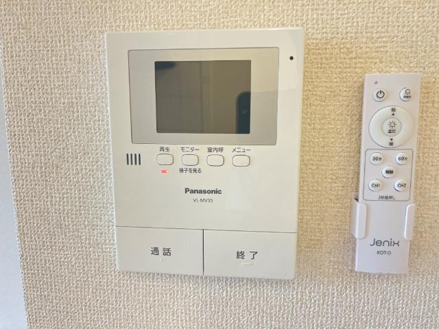 サニーヒルズの内装|カメラ付インターホン
