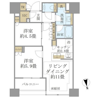 【間取り】 | 白金ザ・スカイ東棟