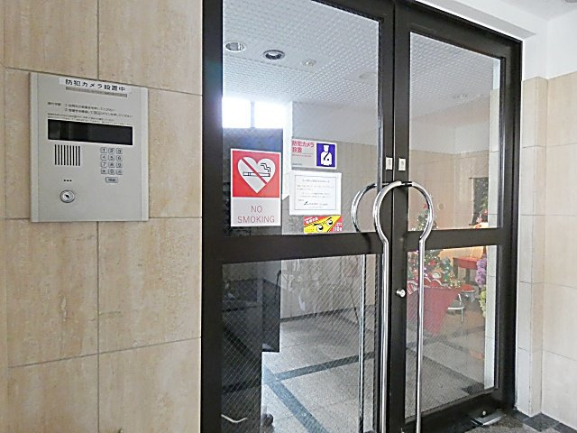 マ・メゾン白金のセキュリティ|オートロックがあり安心です