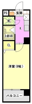 マ・メゾン白金の間取り