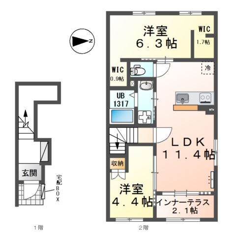 フォレストパーク　要の間取り