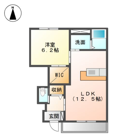 Ｍａｓｕｅｍｏｎ　Ⅱ番館の間取り