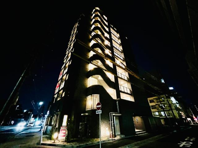 THE　BLOSSOM　新栄の外観|外観写真（夜）
