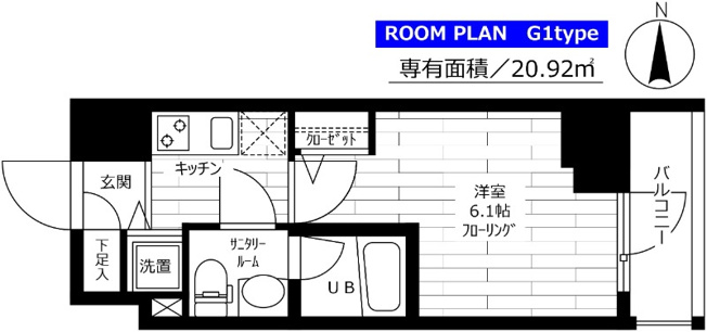 【間取り】 | グランドコンシェルジュ高井戸