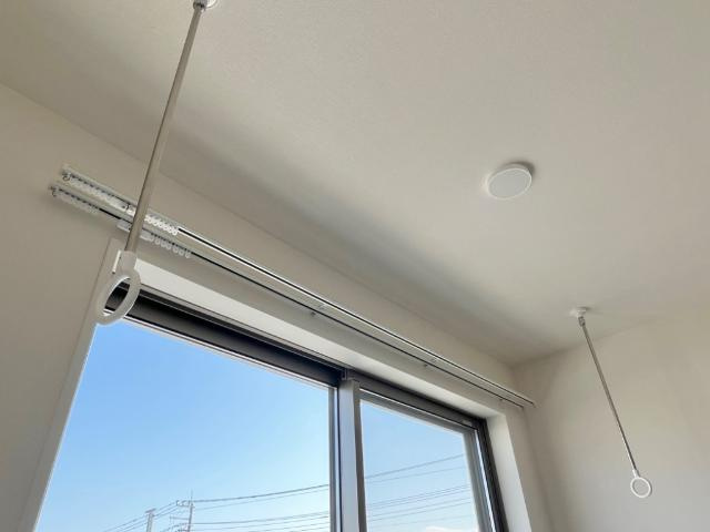 チェンバーの設備|室内物干し